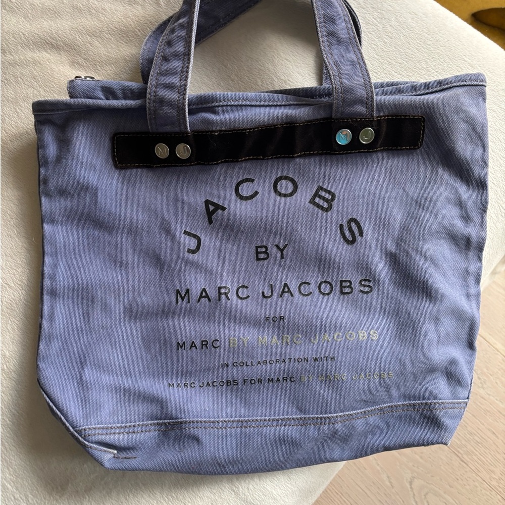 Marc Jacobs Lavender Canvas Tote
